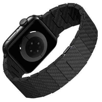 PITAKA Apple watch用 カーボンファイバーウォッチバンド Modern［38 