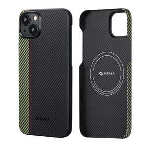 PITAKA MagEZ Case 4 for iPhone 15(6.1インチ)アラミド繊維ケース ［浮織 ］ 600D Overture FO1501