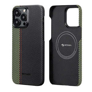 PITAKA MagEZ Case 4 for iPhone 15 Pro(6.1インチ) アラミド繊維ケース ［浮織 ］ 600D Overture FO1501P