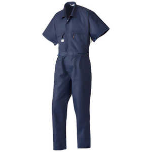 山田辰 AUTO-BI 空調つなぎ服(R)(半袖)9821 001ネイビーブルー 4Lサイズ 98210014L 山田辰 AUTO-BI 空調つなぎ服(R)(半袖)9821 001ネイビーブルー 4Lサイズ 98210014L