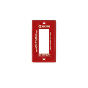 キーストーン マーキュリー スイッチプレート 3レッド MESWPL キーストーン マーキュリー スイッチプレート 3レッド MESWPL