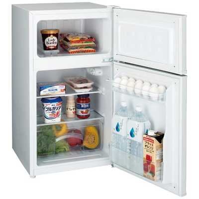 未使用品⭐️HAIER⭐️ 冷凍冷蔵庫 2025年 85L 大阪市近郊配送無料 ハイアール HAIER JR-N85A W [冷凍冷蔵庫 （85L 右開き） 2ドア ホワイト]