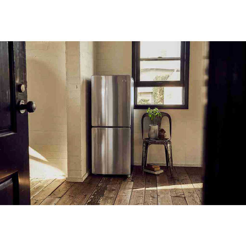 ORIGINALSELECT ORIGINALSELECT 冷蔵庫 2ドア URBAN CAFE SERIES ステンレスブラック 右開き 148L 直冷式 JR-XP2NF148E-XK JR-XP2NF148E-XK