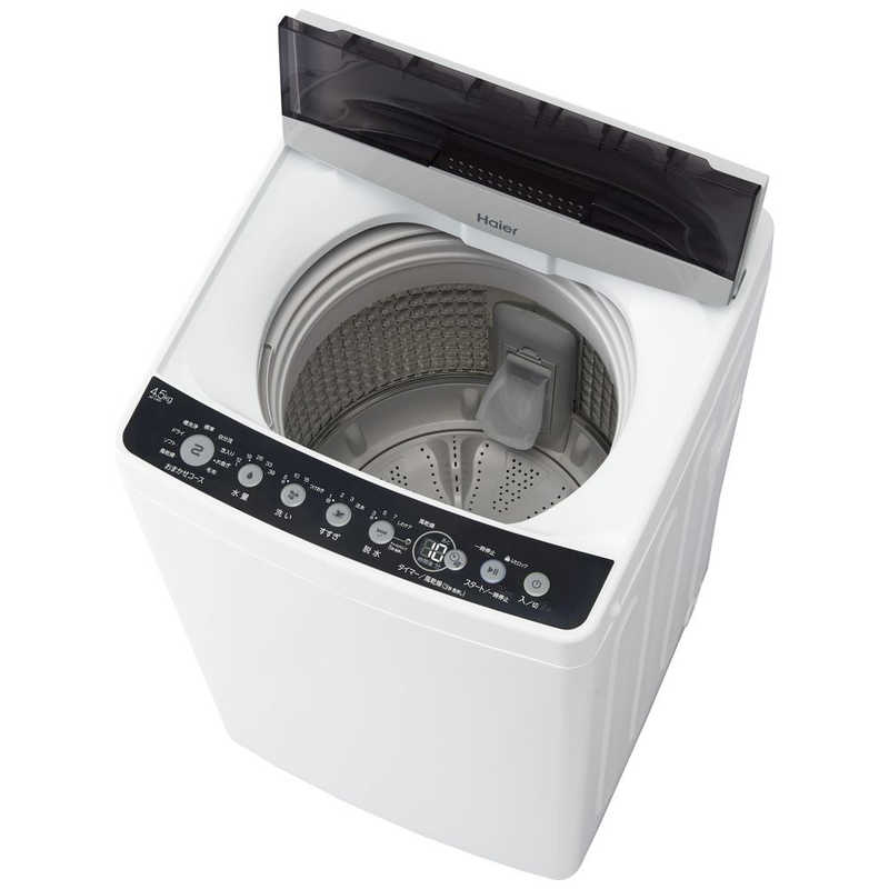 ハイアール ハイアール 全自動洗濯機 Joy Series 洗濯4.5kg JW-C45D-K ブラック JW-C45D-K ブラック