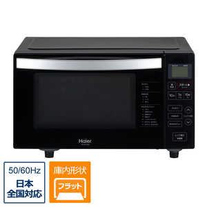 ハイアール マイコン式電子レンジ Haier Think Series ブラック 18L ヘルツフリー JM-FH18G-K