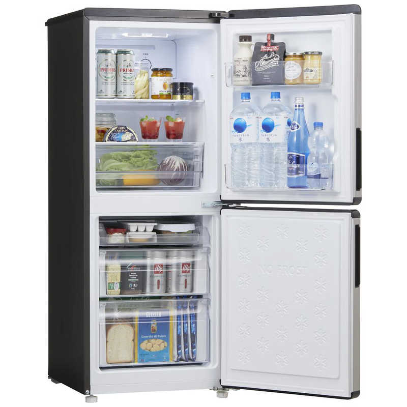 ORIGINALSELECT ORIGINALSELECT 冷蔵庫 2ドア URBAN CAFE SERIES (アーバンカフェシリーズ) 右開き 148L JR-XP2NF148F-XK ステンレスブラック JR-XP2NF148F-XK ステンレスブラック