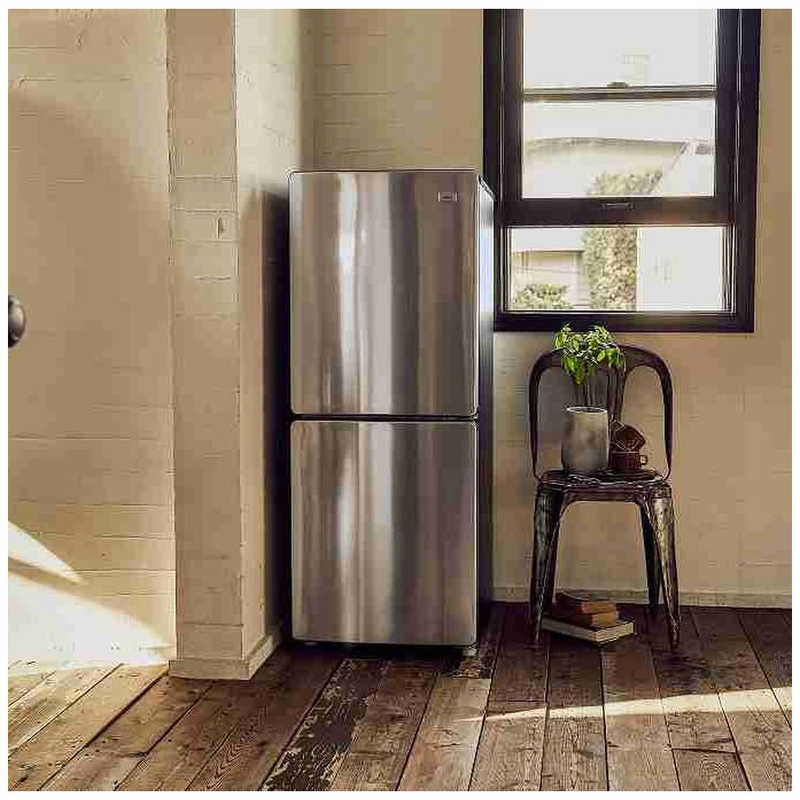 ORIGINALSELECT ORIGINALSELECT 冷蔵庫 2ドア URBAN CAFE SERIES (アーバンカフェシリーズ) 右開き 173L JR-XP2NF173F-XK ステンレスブラック JR-XP2NF173F-XK ステンレスブラック
