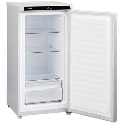 Haier 冷凍庫 JF-NU102C 2022年製、匿名配送 冷凍庫 直冷式 ホワイト JF-NU102C-W [102L /1ドア /右開きタイプ