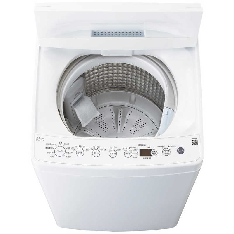 ORIGINALBASIC ORIGINALBASIC 全自動洗濯機 洗濯4.5kg BW-45A-W ホワイト BW-45A-W ホワイト