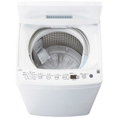 ORIGINALBASIC 全自動洗濯機 洗濯4.5kg BW-45A-W ホワイト の通販