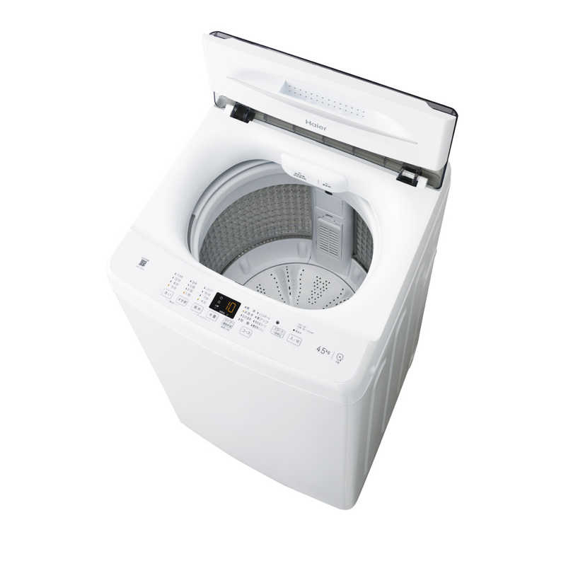 ハイアール ハイアール 全自動洗濯機 洗濯4.5kg JW-U45A-W ホワイト JW-U45A-W ホワイト