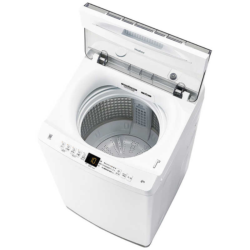 ハイアール ハイアール 全自動洗濯機 洗濯6.0kg JW-U60A-W ホワイト JW-U60A-W ホワイト