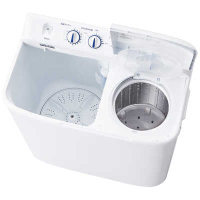 ハイアール　2層式洗濯機　JW-W55F 二槽式洗濯機 ホワイト JW-W55F-W [洗濯5.5kg /上開き] ハイアール