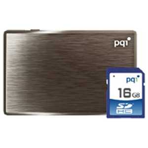 PQIジャパン PQI Air Drive（Wi-Fi対応SDカードリーダー／16GB・SDHCカード付き）　PQ-AIRDRIVEG16 PQAIRDRIVEG16