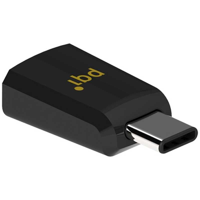 PQIジャパン PQIジャパン 【アウトレット】[USB-C → USB-A]3.1変換アダプタ 転送 ブラック UC311VABK UC311VABK