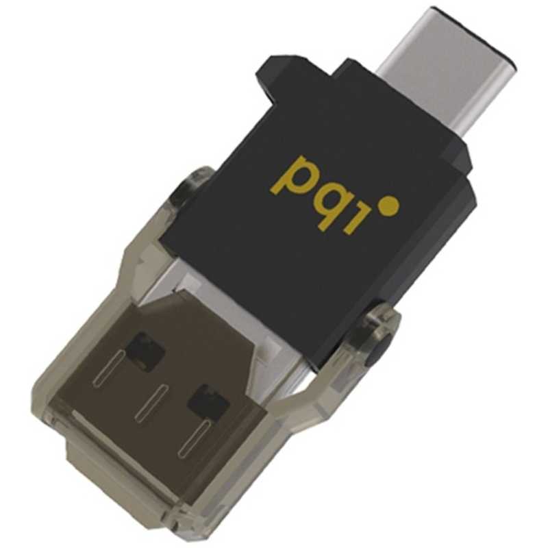 PQIジャパン PQIジャパン 【アウトレット】USB3.1 microSD専用カｰドリｰダｰ(ブラック) UC312VABK UC312VABK