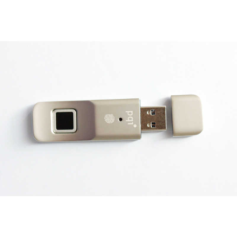 PQIジャパン PQIジャパン 指紋認証USBメモリー[64GB /USB3.0 /USB TypeA /キャップ式]｢バルク品｣ UDUFPSL-64 UDUFPSL-64