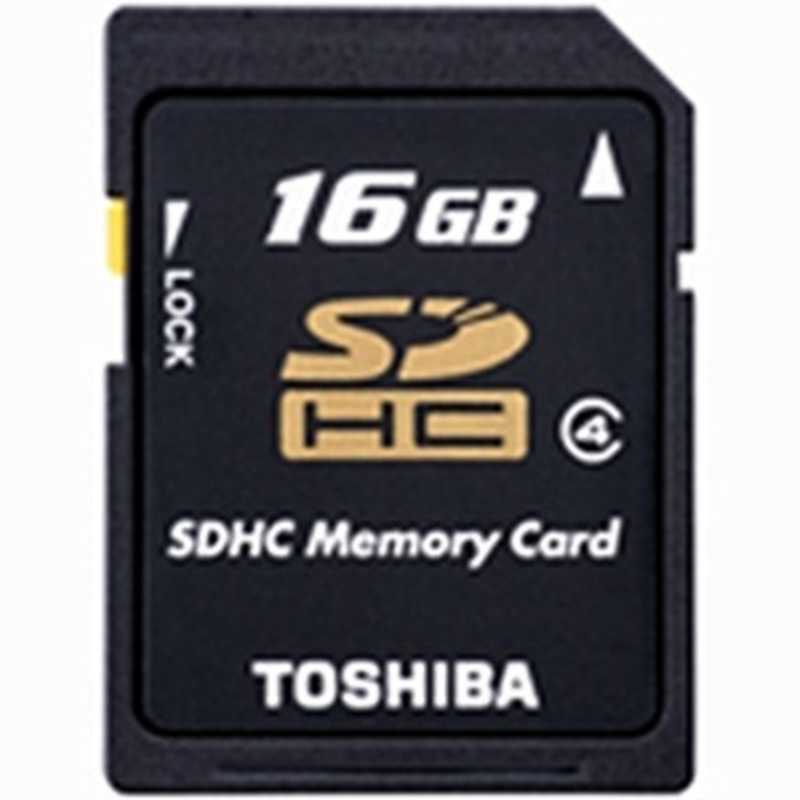 東芝　TOSHIBA 東芝　TOSHIBA SDHCカード SD-Lシリーズ [16GB /Class4] SD-L016G4 SD-L016G4