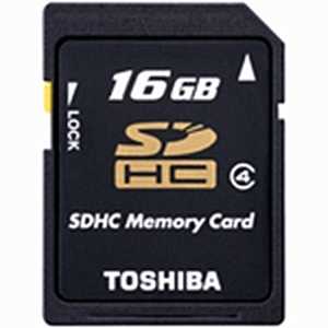 東芝　TOSHIBA SDHCカード SD-Lシリーズ [16GB /Class4] SD-L016G4