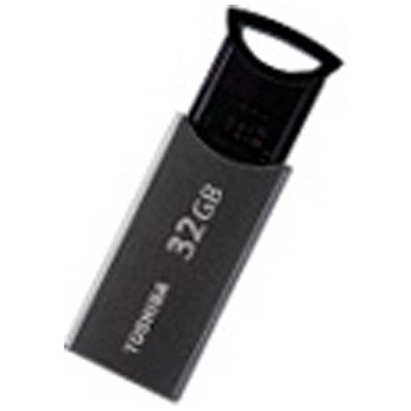 東芝　TOSHIBA 東芝　TOSHIBA USBメモリ TransMemory-MX ブラック [32GB /USB3.0 /USB TypeA /ノック式] UKA-3A032GK UKA-3A032GK