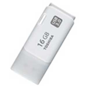 東芝　TOSHIBA USBメモリ　ホワイト UNB-3A016GW