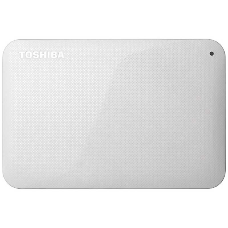 東芝　TOSHIBA 東芝　TOSHIBA 外付けHDD ホワイト [ポータブル型 /500GB] HD-AC50GW HD-AC50GW