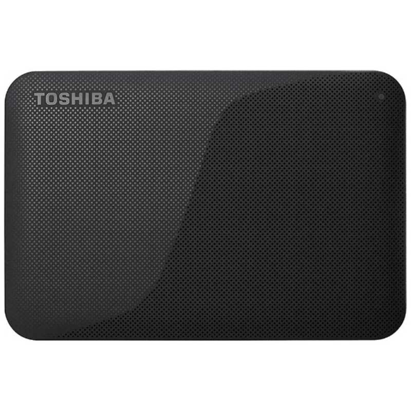 東芝　TOSHIBA 東芝　TOSHIBA 外付けHDD ブラック [ポータブル型 /1TB] HD-AC10TK HD-AC10TK