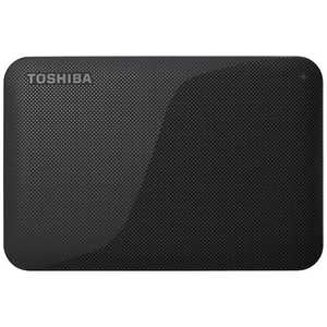 東芝　TOSHIBA 外付けHDD ブラック [ポータブル型 /1TB] HD-AC10TK