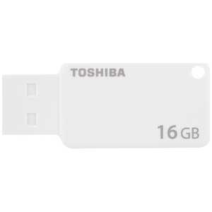 東芝　TOSHIBA USBメモリ　ホワイト USA-3A016GW