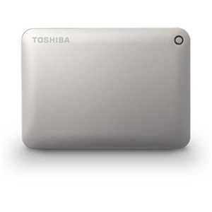 東芝　TOSHIBA 外付けHDD サテンゴールド [ポータブル型 /1TB] HD-PF10TG