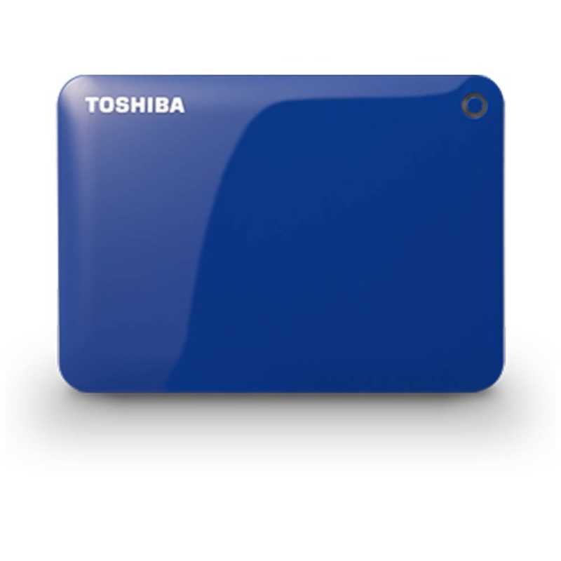 東芝　TOSHIBA 東芝　TOSHIBA 外付けHDD ブルー [ポータブル型 /2TB] HD-PF20TB HD-PF20TB