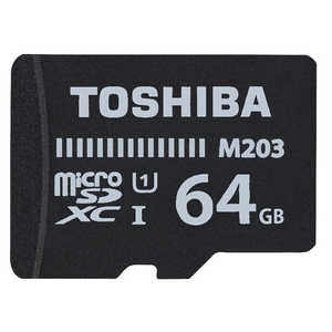 東芝　TOSHIBA microSDXCカード MU-J064GX