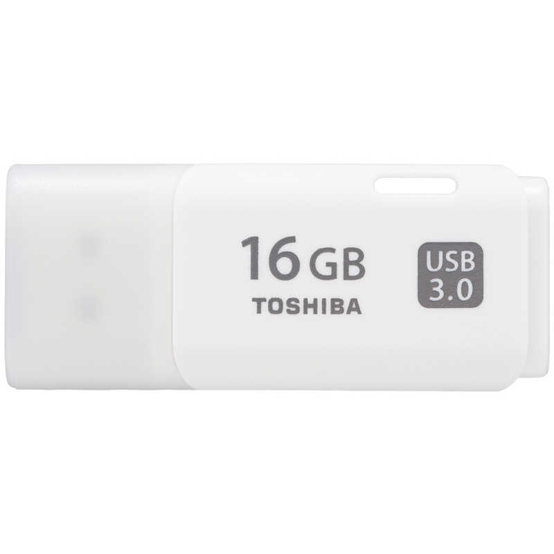 東芝 TOSHIBA USBメモリ ストア 印象のデザイン UNB-3B016GW ホワイト