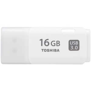 東芝　TOSHIBA USBメモリ　ホワイト UNB-3B016GW