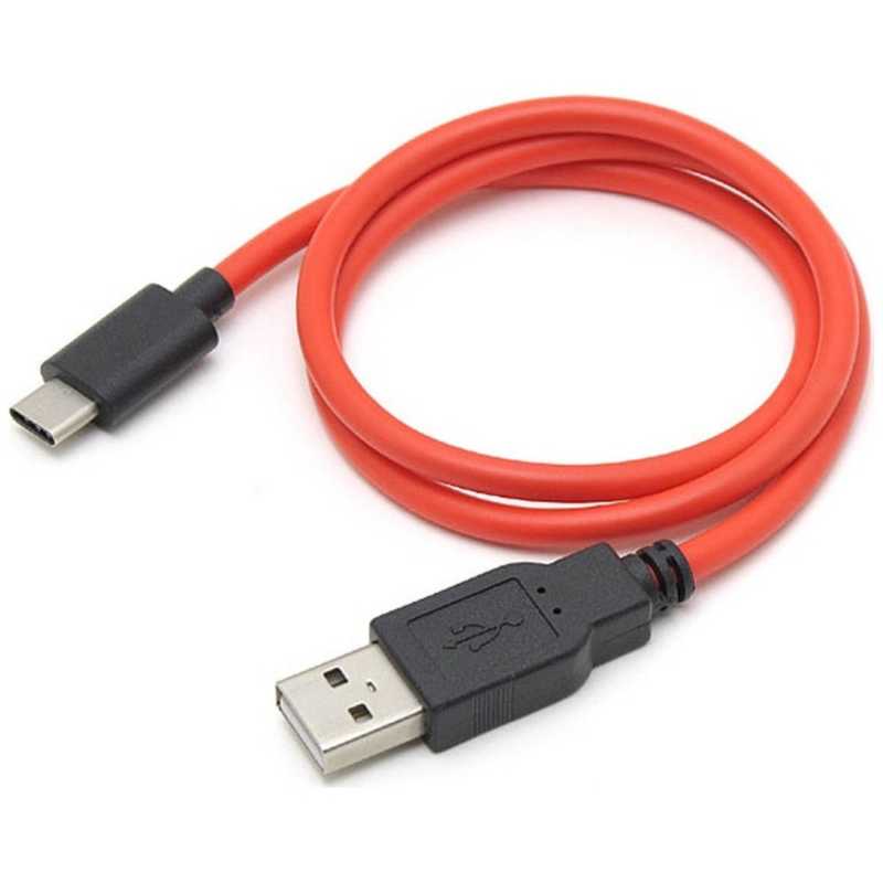 ルートアール ルートアール 0.6m[USB-C ⇔ USB-A]2.0ケーブル 充電･転送 レッド RCHCAC06R RCHCAC06R