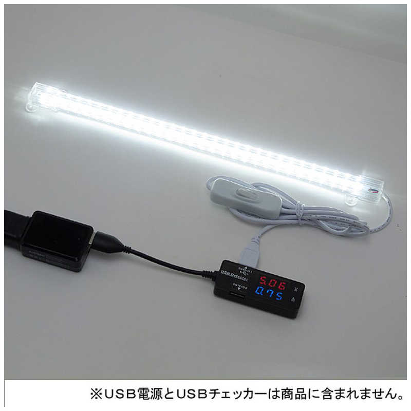 ルートアール ルートアール 30灯 USB LED バーライト クリアカバータイプ 電球色 RL-BAR30L RL-BAR30L