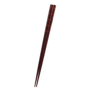 パール金属 食洗対応塗箸 スレッド レッド22.5cm LA175 パール金属 食洗対応塗箸 スレッド レッド22.5cm LA175