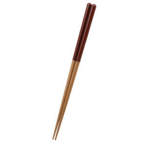 パール金属 食洗対応塗箸 ハーフ レッド23cm LA181 パール金属 食洗対応塗箸 ハーフ レッド23cm LA181
