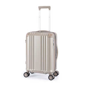 A.L.I スーツケース ジッパータイプ デカかるEdge2 宿泊目安：1～3日間 [TSAロック搭載 / 36L] マットシャンパンゴールド ALI-090-18W