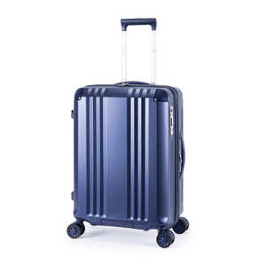 A.L.I スーツケース ジッパータイプ デカかるEdge2 宿泊目安：4～6日間 [TSAロック搭載 / 54L] マットメタルネイビー ALI-090-22W