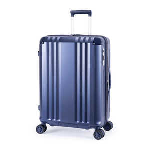 A.L.I スーツケース ジッパータイプ デカかるEdge2 宿泊目安：7～9日間 [TSAロック搭載 / 72L] マットメタルネイビー ALI-090-24W