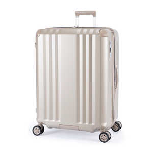 A.L.I スーツケース ジッパータイプ デカかるEdge2 宿泊目安：10日間以上 [TSAロック搭載 / 102L] マットシャンパンゴールド ALI-090-102