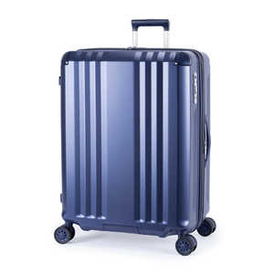 A.L.I スーツケース ジッパータイプ デカかるEdge2 宿泊目安：10日間以上 [TSAロック搭載 / 102L] マットメタルネイビー ALI-090-102