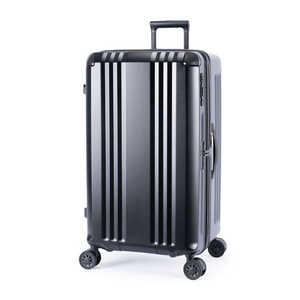 A.L.I スーツケース ジッパータイプ デカかるEdge2 宿泊目安：7～9日間 [TSAロック搭載 / 98L] マットブラック ALI-090TL-28W