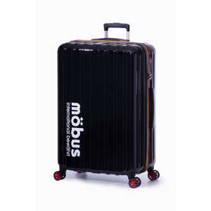 ＜コジマ＞ MOBUS スーツケース ハードキャリー 96L mobus(モーブス) ブラック TSAロック搭載 H096BK MBC190828