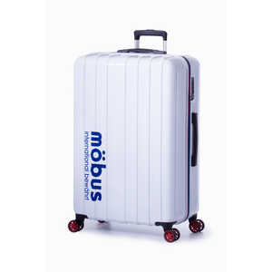 MOBUS スーツケース ハードキャリー 96L mobus(モーブス) ホワイト TSAロック搭載 H096WH MBC190828