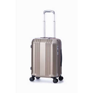 A.L.I スーツケース ハードキャリー 34L(40L) デカかるEdge シャンパンゴールド ALI-008-18W