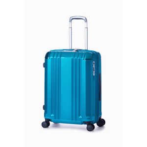 A.L.I スーツケース ハードキャリー 52L(60L) デカかるEdge ターコイズブルー H052TBL ALI00822W