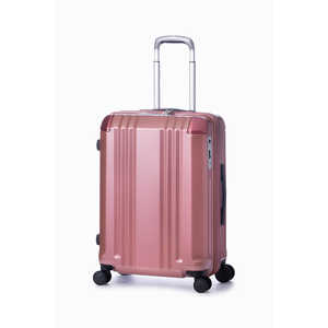 A.L.I スーツケース ハードキャリー 52L(60L) デカかるEdge ピンクゴールド H052PKGD ALI00822W