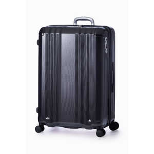 ＜コジマ＞ A.L.I スーツケース ハードキャリー 94L(112L) デカかるEdge ウェーブブラック H094WBK ALI00828W